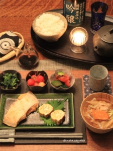 おうちごはんはカレイであっさり和食